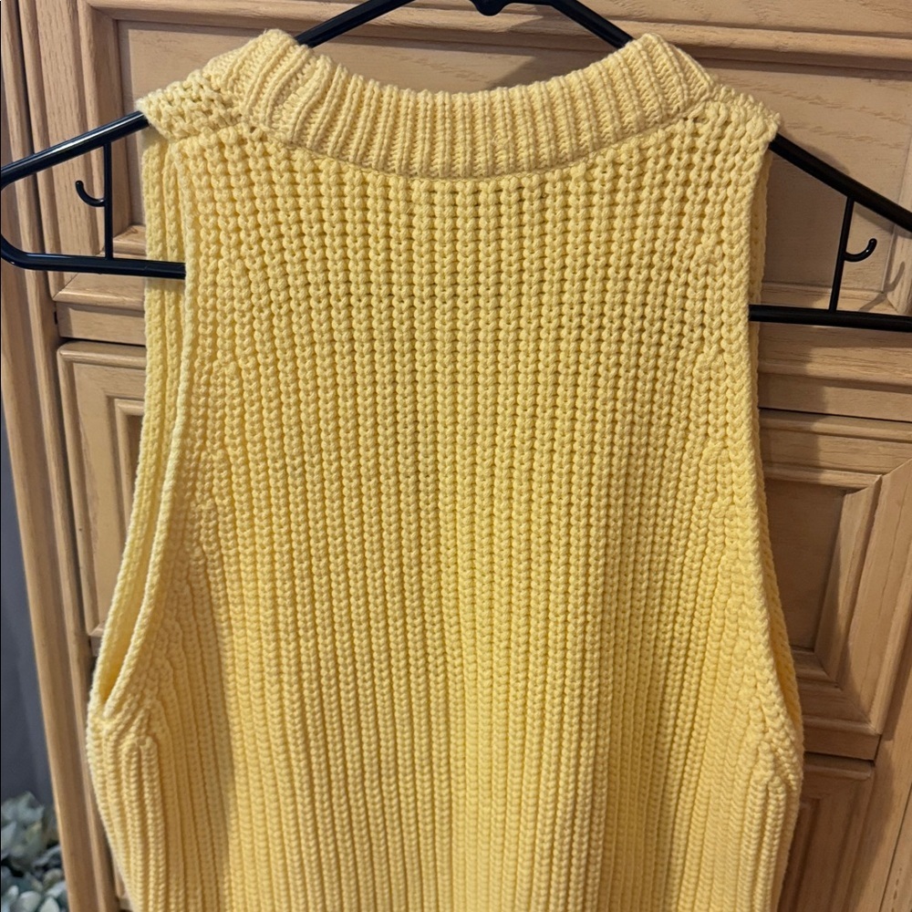 Madewell Cutaway Sweater Vest - Picture 7 of 8